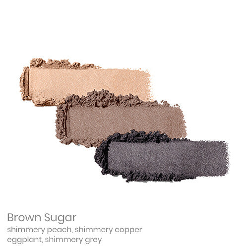Jane Iredale PurePressed Eye Shadow Triple Brown Sugar