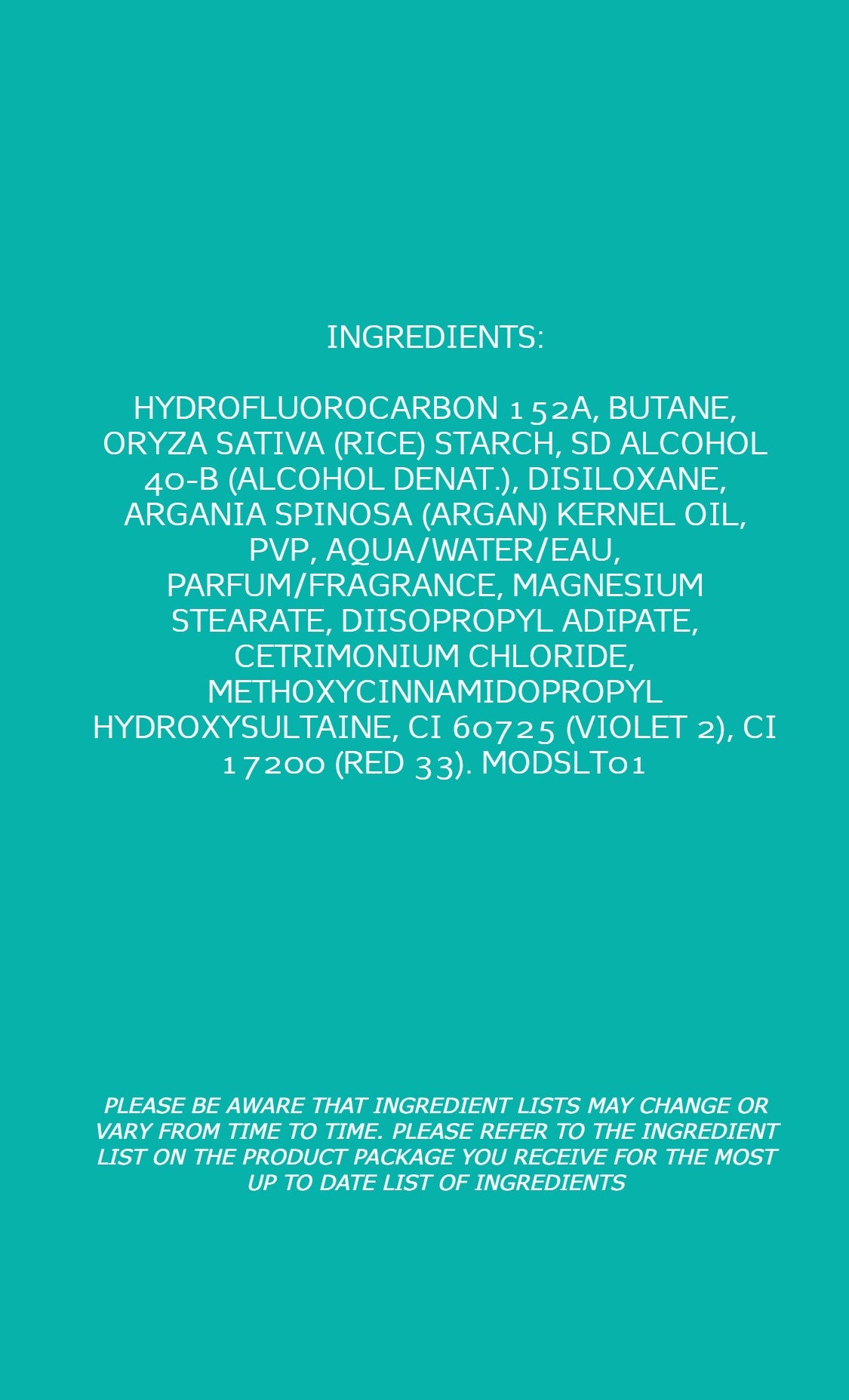 MoroccanOil Dry Shampoo Light Tones