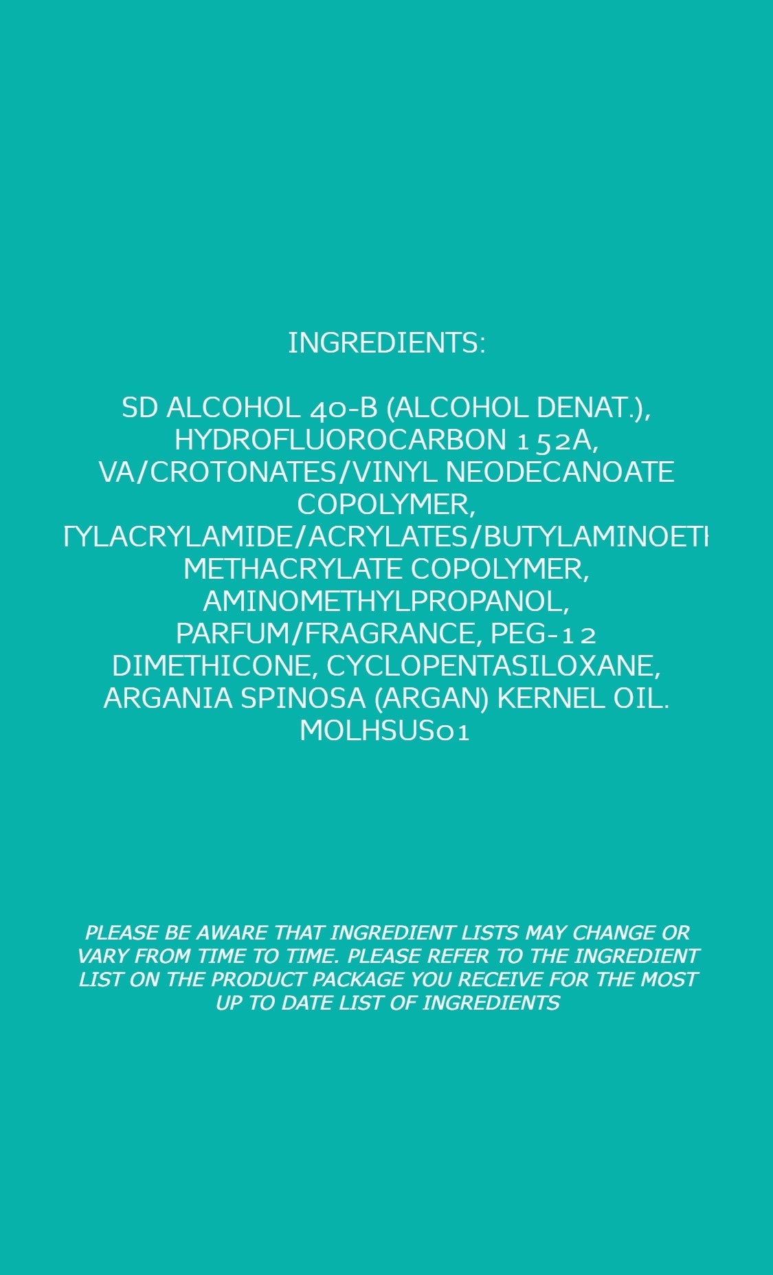 MoroccanOil Luminous Hairspray Strong