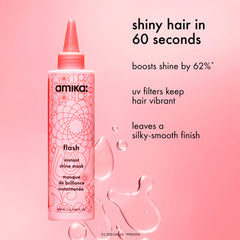 Amika Flash Instant Shine Mask | 200 mL / 6.7 fl oz