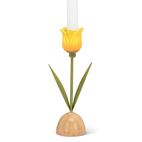Spring Decor - Tulip Taper Candle Holder