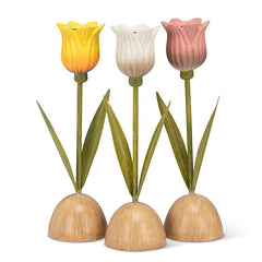 Spring Decor - Tulip Taper Candle Holder