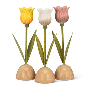 Spring Decor - Tulip Taper Candle Holder