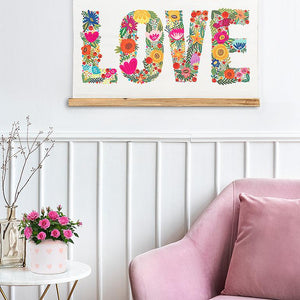 Spring Decor - Heart Icon Pink Planter