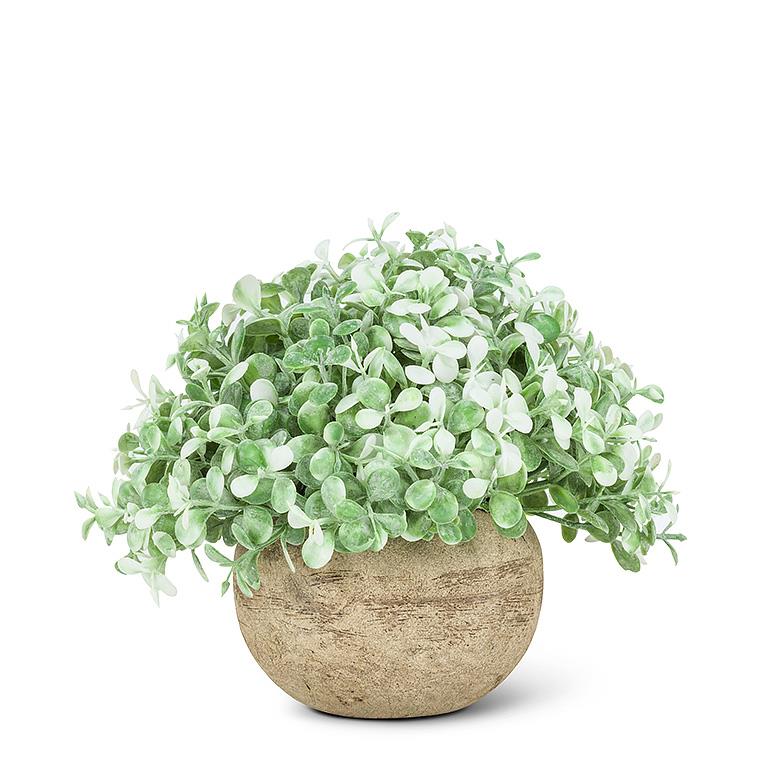 Spring Decor - Teardrop Leaf w/ Planter
