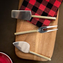 Rib Handle Cheese Tools | Set of 3