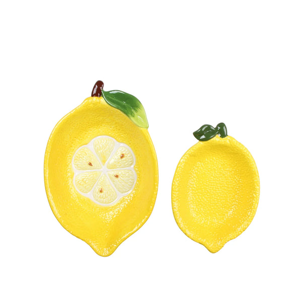 Spring Decor - Lemon Serving Bowl (set of 2)