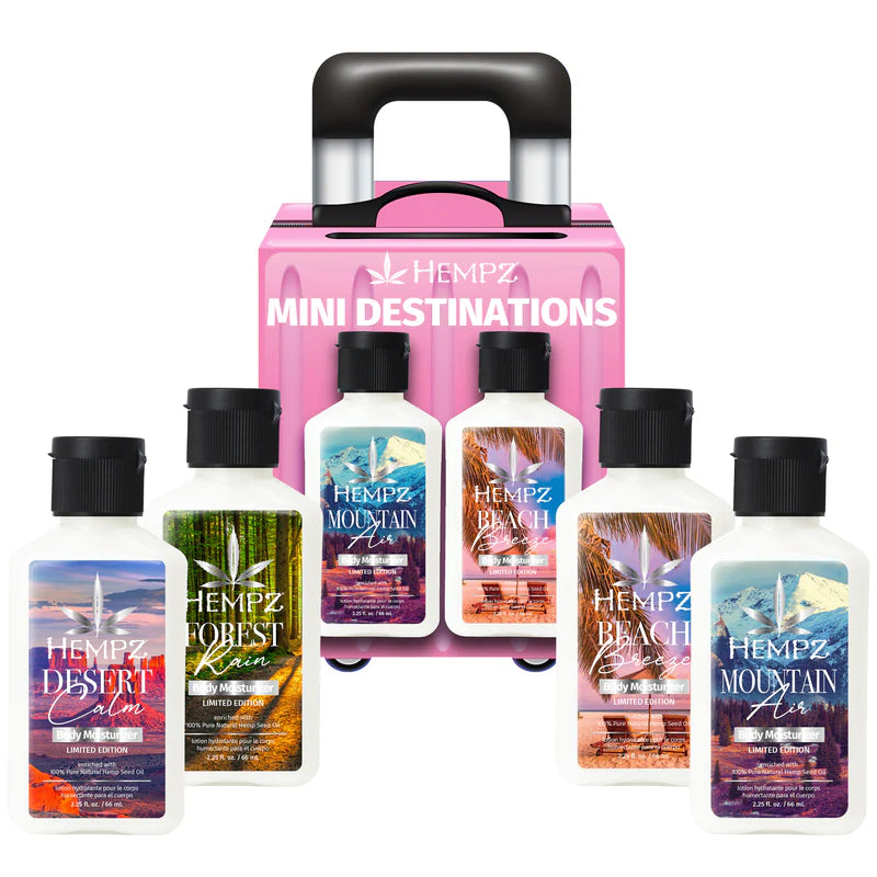 Hempz Mini Lotion Set | 4 pack / 2.25 fl oz each