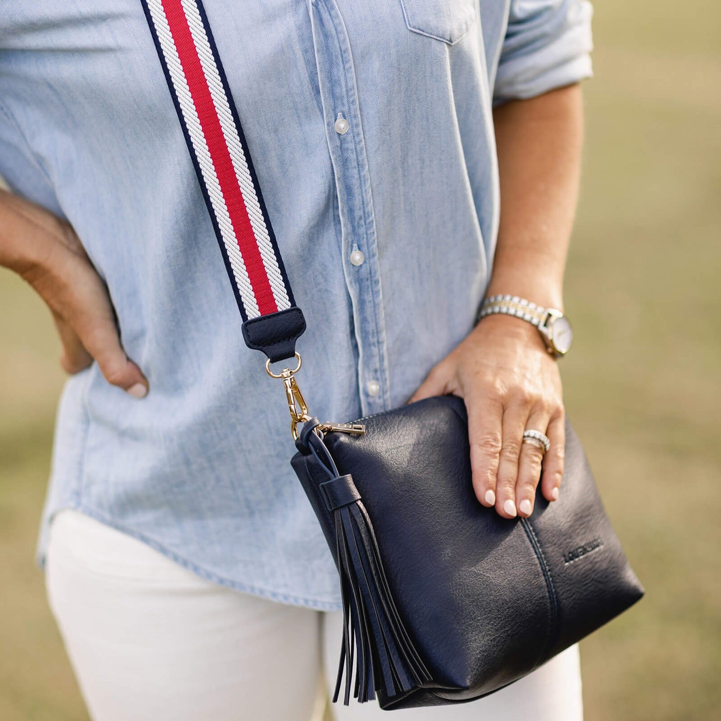 Kasey Crossbody Bag - Navy