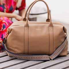 Louenhide Alexis Weekender Travel Bag - Latte