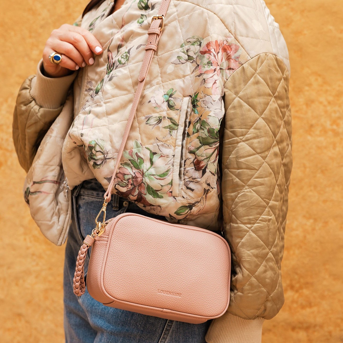 Jacinta Kubi Crossbody Bag - Dusty Rose