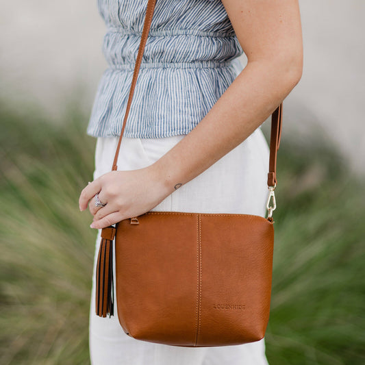 Kasey Crossbody Bag - Tan