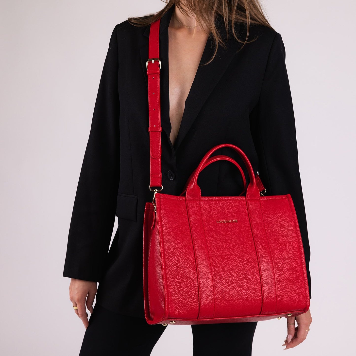 Manhattan Tote Bag - Red