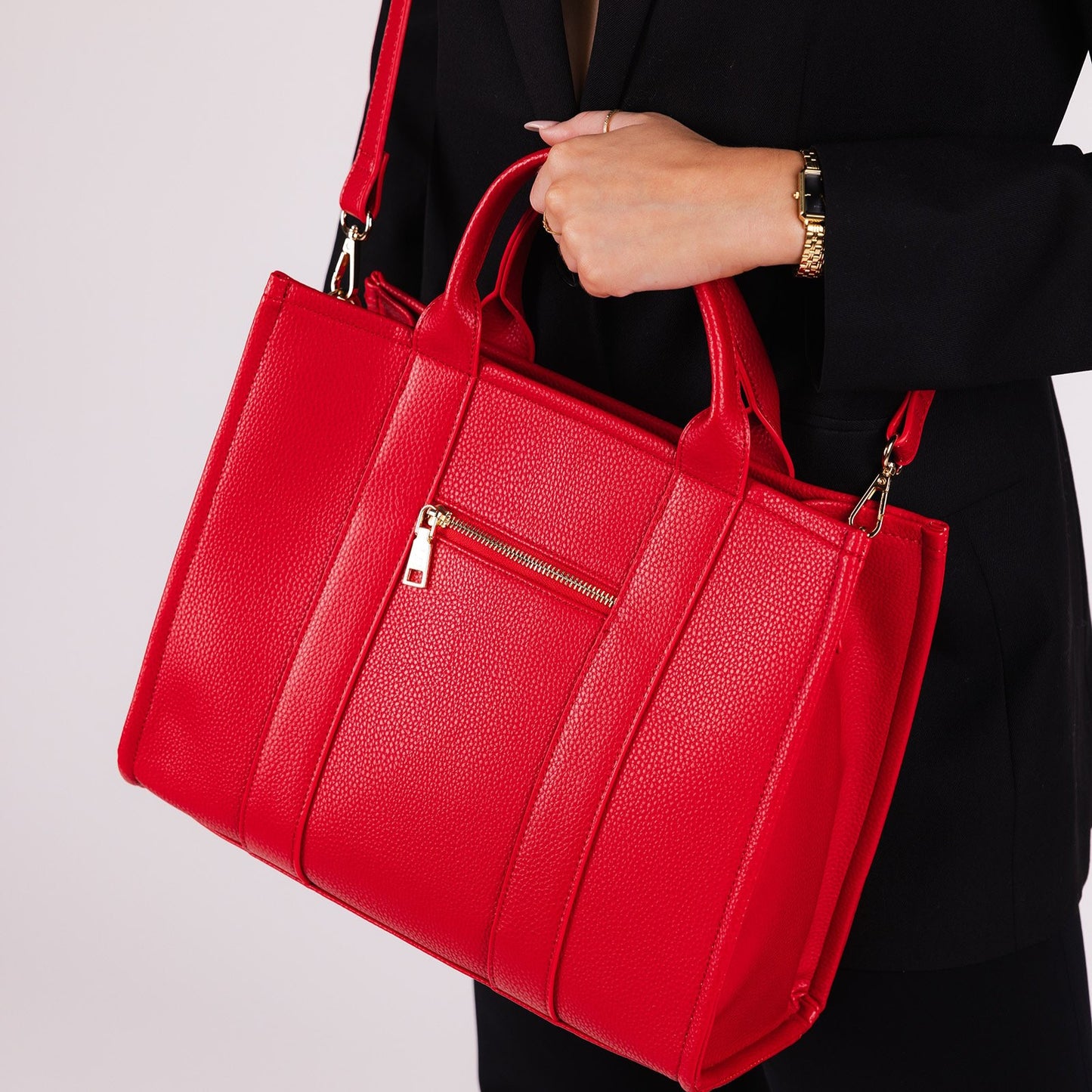 Manhattan Tote Bag - Red