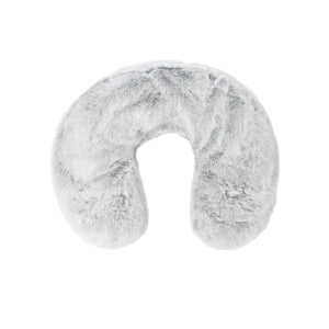 Faux Fur Warming Neck Wrap | Frosted Grey