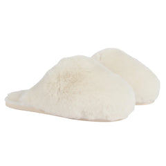 Cotton + Cashmere Plush Slippers