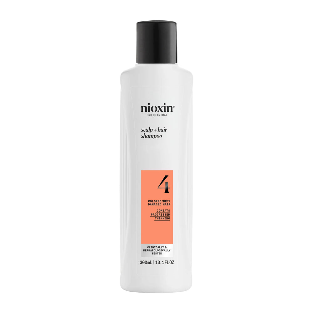 Nioxin Scalp+ Hair System 4 Shampoo | 10.1 fl oz / 300 mL