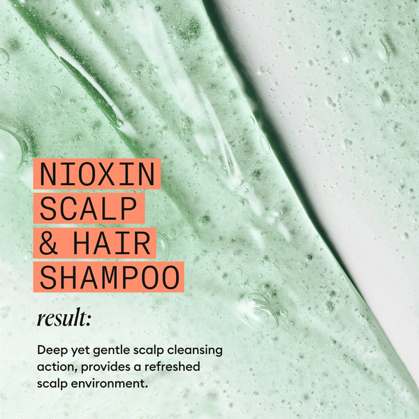 Nioxin Scalp+ Hair System 4 Shampoo | 10.1 fl oz / 300 mL