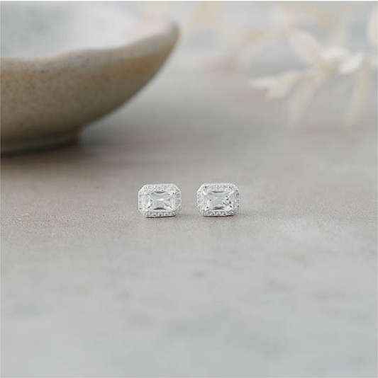 Empress Earring Studs Silver