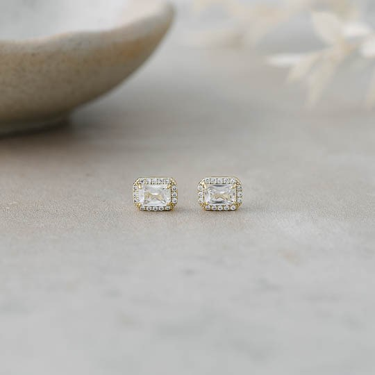 Empress Earring Studs Gold