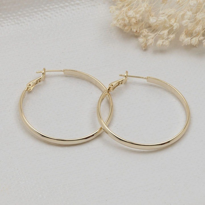 Estella Hoop Earring Gold