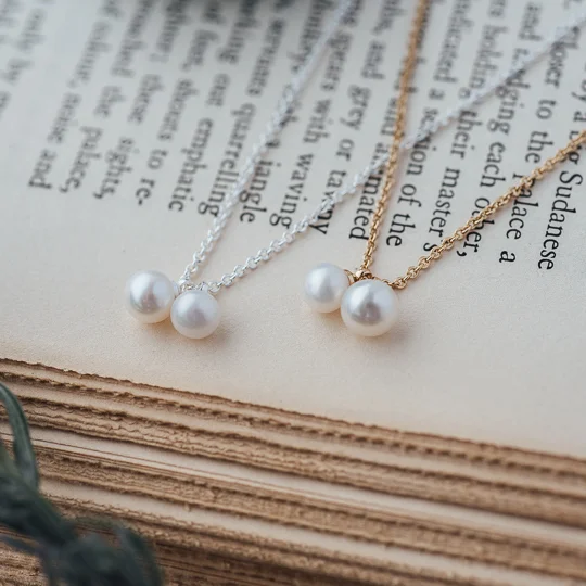 Fresh Water Pearl Necklace Silver