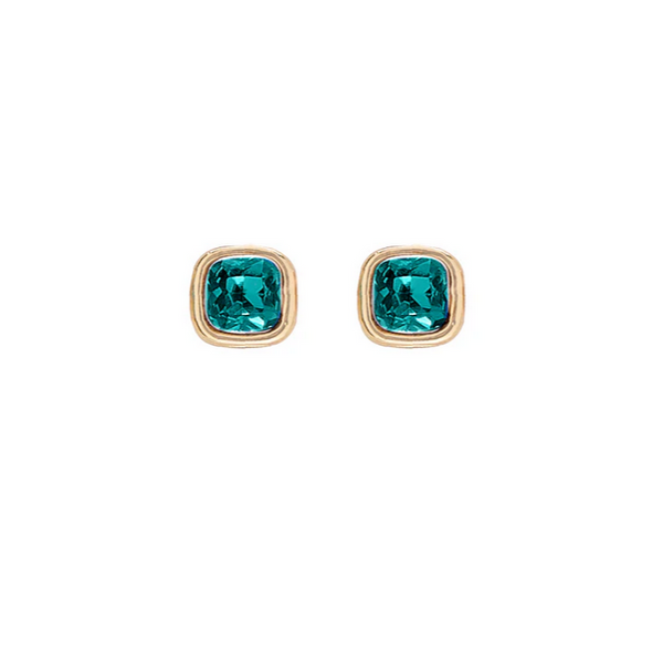 May Birthstone Earrings - Gold