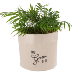Spring Decor - Canvas Plant Cover Large