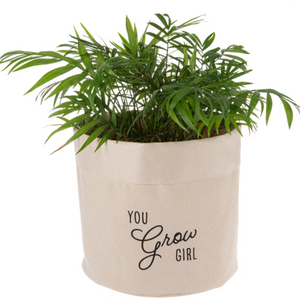 Spring Decor - Canvas Plant Cover Large