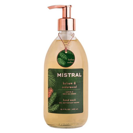 Mistral Hand Wash Balsam and Cedarwood | 16.7 fl oz / 495mL