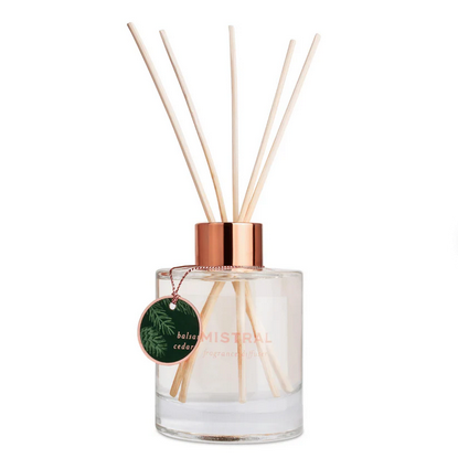 Mistral Reed Diffuser Balsam and Cedarwood | 4 fl oz / 118 mL