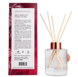Mistral Reed Diffuser Mulberry and Silver Birch | 4 fl oz / 118 mL