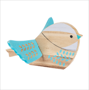 Spring Decor - Wood Bird Figures