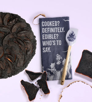 The Reluctant Chef Tea Towel & Spatula Set | 6 Styles