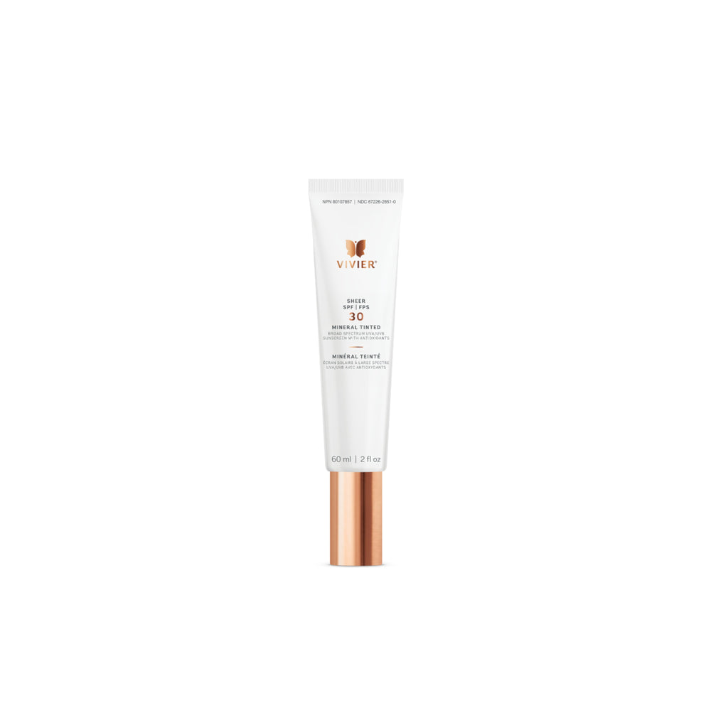 Vivier SHEER SPF 30 Mineral Tinted | 2 fl oz / 60 mL