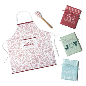 Home Sweet Holidays Apron & Spatula Set | 4 Styles