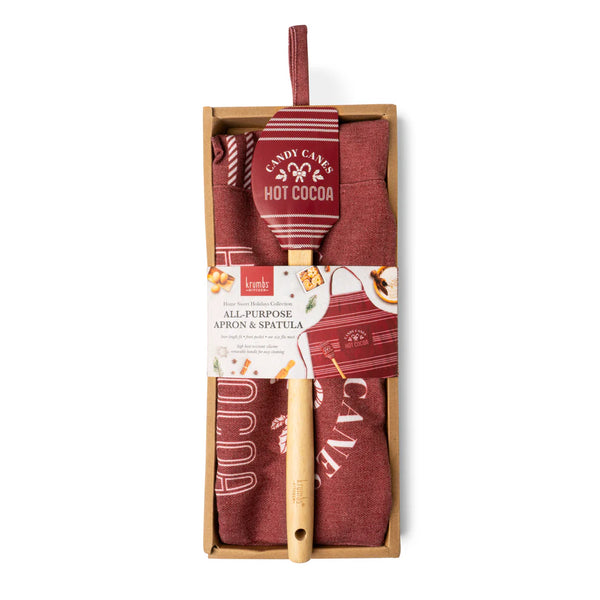 Home Sweet Holidays Apron & Spatula Set | 4 Styles