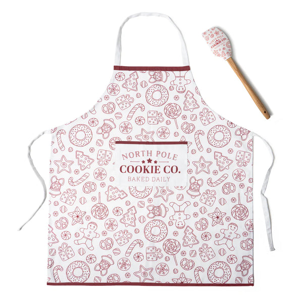 Home Sweet Holidays Apron & Spatula Set | 4 Styles