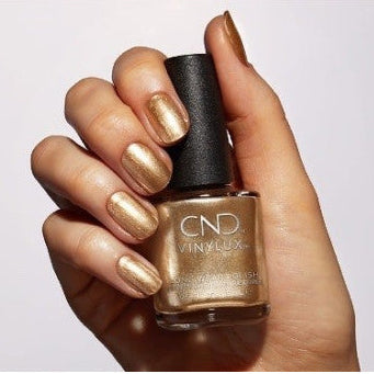 CND Vinylux Get That Gold | 0.5 oz / 15 mL