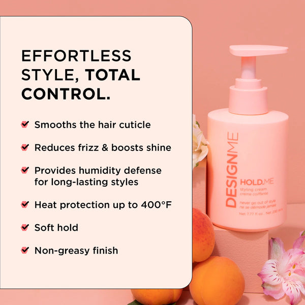 DesignME Hold Me Styling Cream | 230mL / 7.77 oz