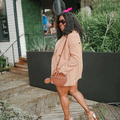 Pixie Mood Pheobe Circle Crossbody Bag | Dusty Rose