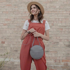 Pixie Mood Pheobe Circle Crossbody Bag | Soft Blue
