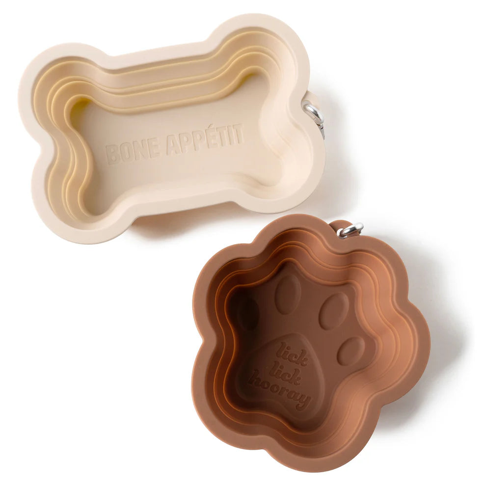 Collapsible Silicone Doggy Dish