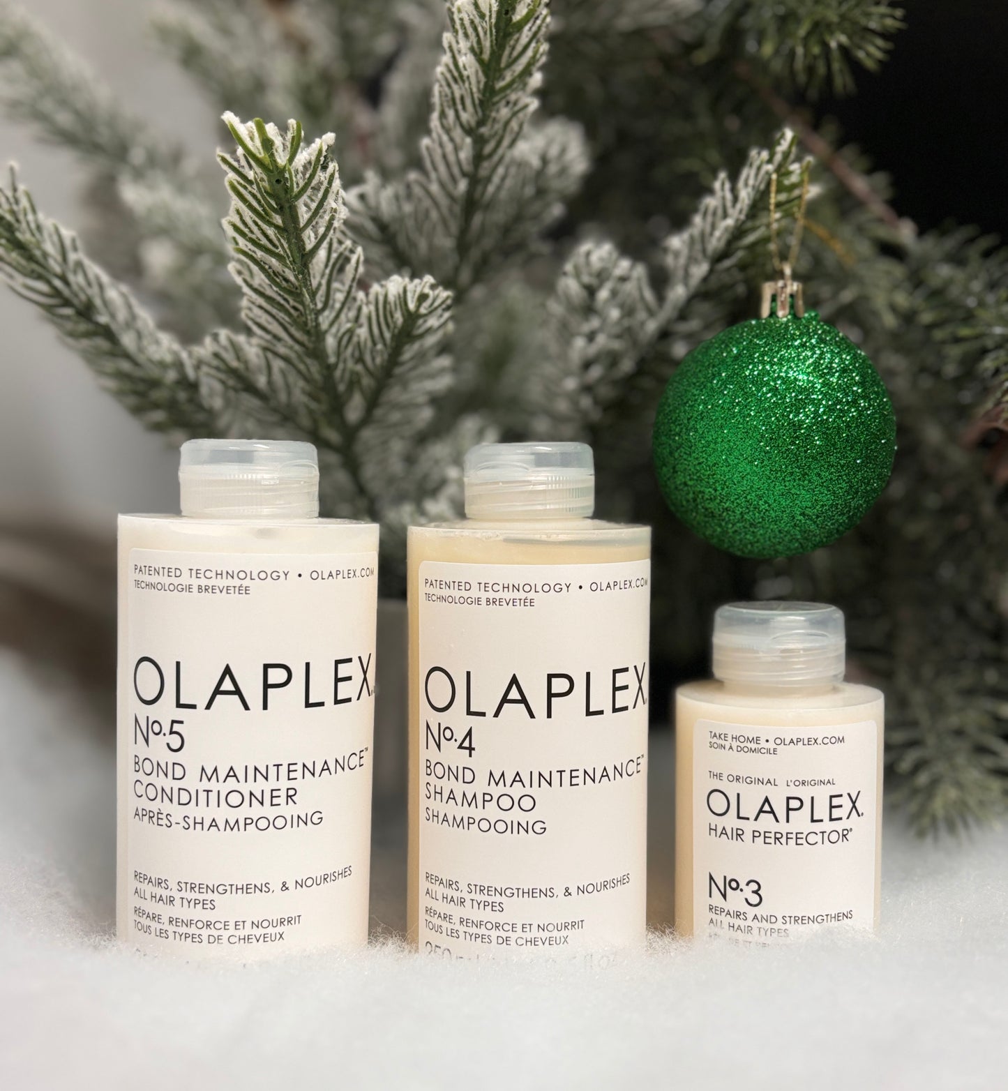 Ho, Ho, Ho Olaplex! Shampoo, Conditioner & Hair Perfector