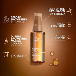 Wella Ultimate Smooth Miracle Oil Serum | 3.3 fl oz / 100mL
