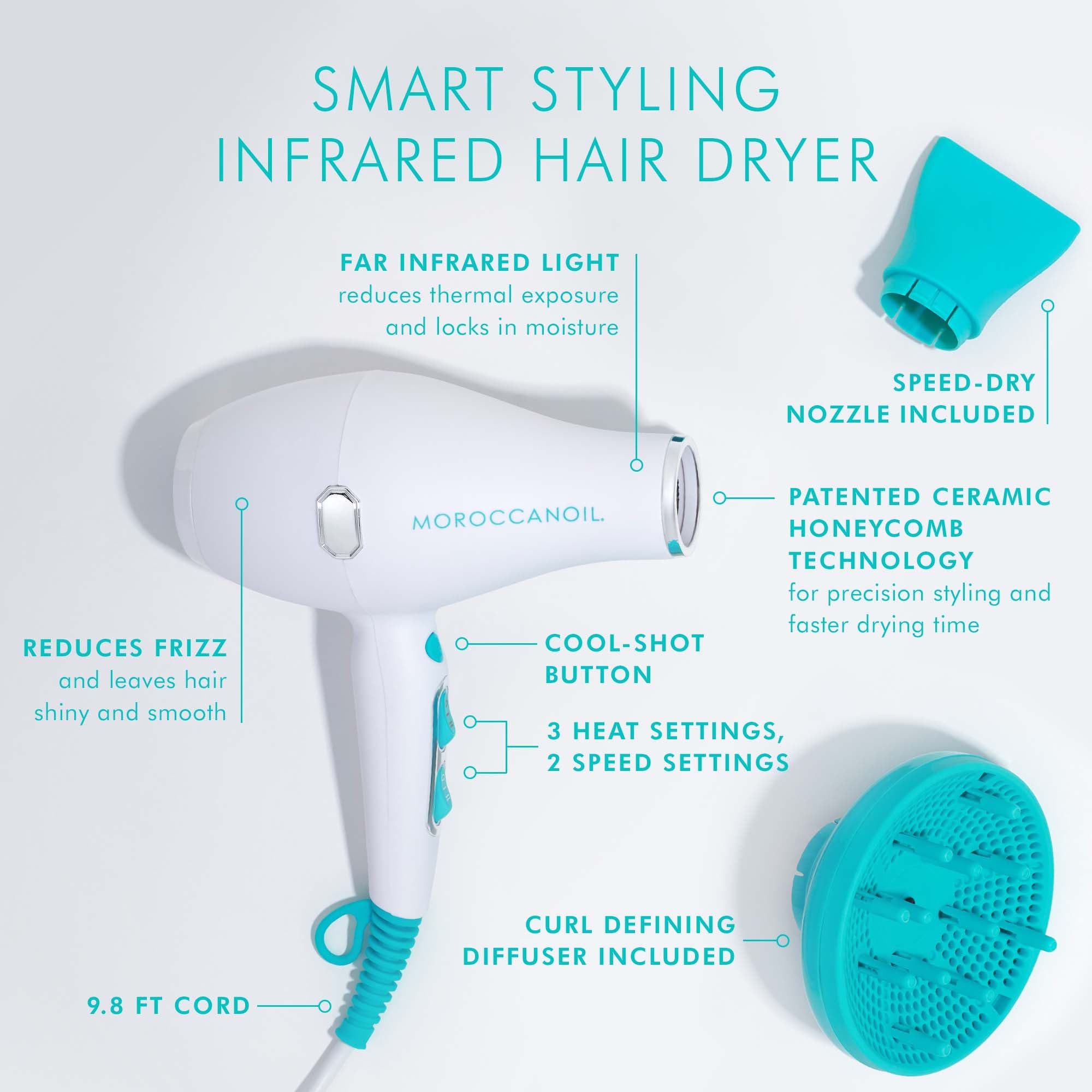 Infrared on sale hair dryer