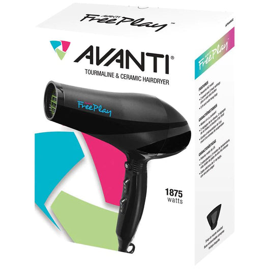Avanti FreePlay - Tourmaline & Ceramic Hair Dryer