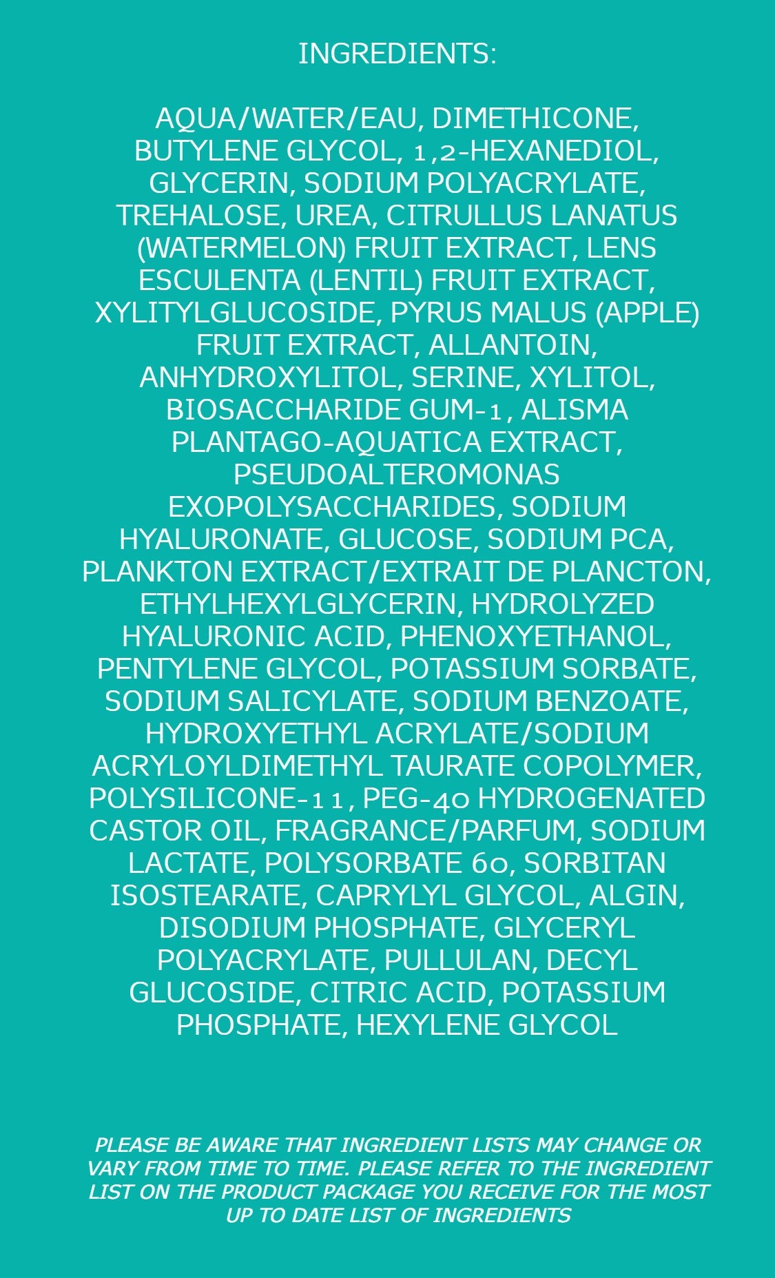 GM Collin Hydramucine Optimal Serum